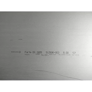 Stainless DX 2205 5mm Jaw plate